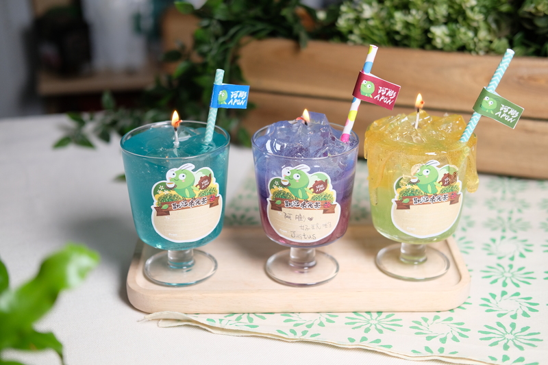 臺灣客家茶文化館兒童DIY活動，調飲造型果凍蠟手作體驗，結合色彩混搭與創意發想，深受小朋友喜愛的親子課程