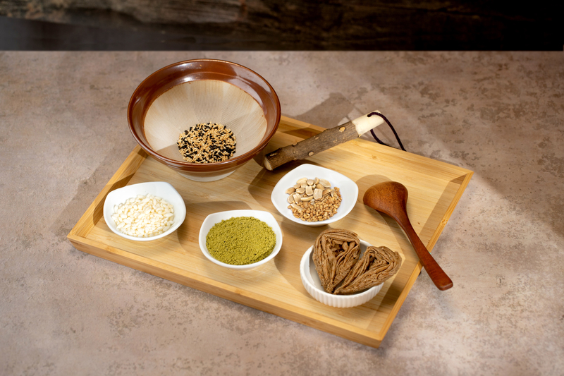 臺灣客家茶文化館的擂茶體驗